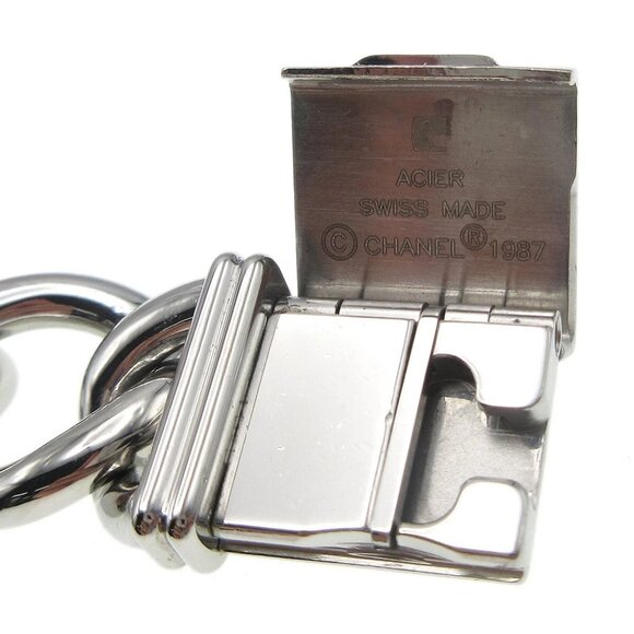 Chanel Premiere Ladies Quartz Watch #L V.M.63364 Silver Stainless Steel 57987 - Picture 5 of 8